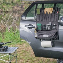 Load image into Gallery viewer, Camping Kitchen Organiser and Utensil Kit