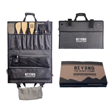 Load image into Gallery viewer, Camping Kitchen Organiser and Utensil Kit