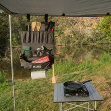 Load image into Gallery viewer, Camping Kitchen Organiser and Utensil Kit